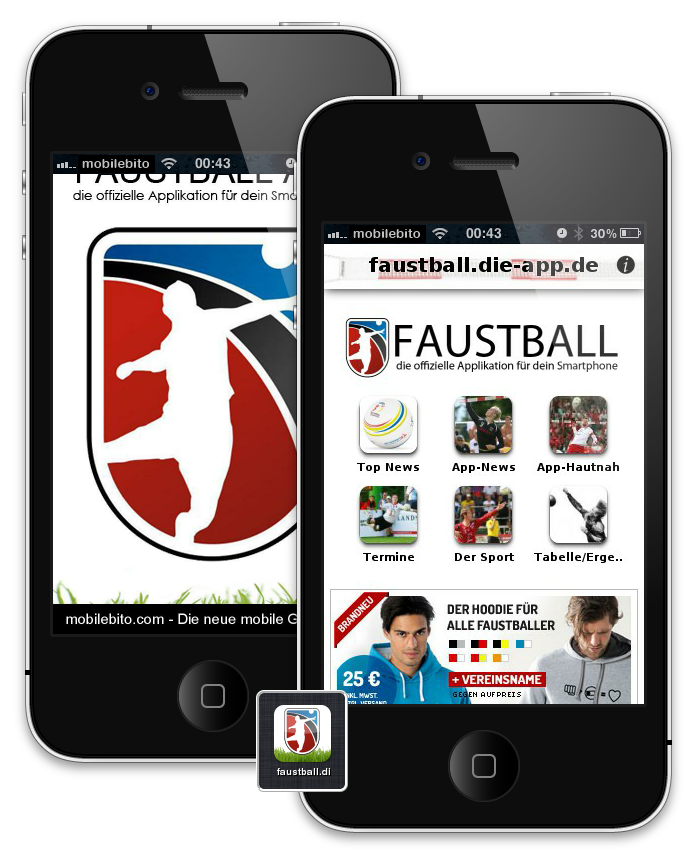 Die mobile App wird aktuell nur unter iPhone, iPod touch und Android unterstützt. Weitere Geräte werden folgen.